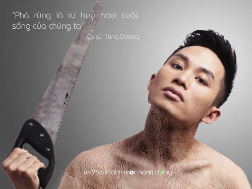 Nghệ sĩ l&agrave;m đại sứ k&ecirc;u gọi bảo vệ m&ocirc;i trường